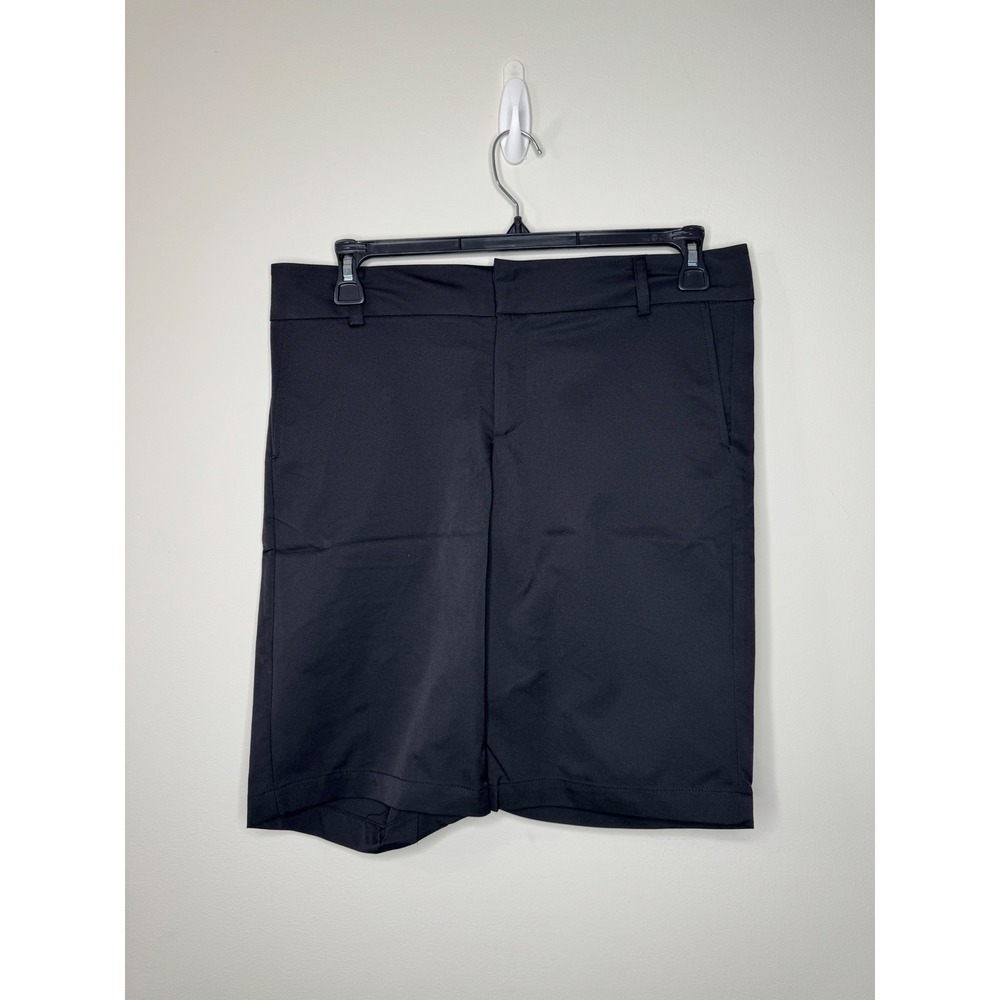 Fairway Fox Maddie Shorts Black Golf Performance Coolmax Lycra Size 10
